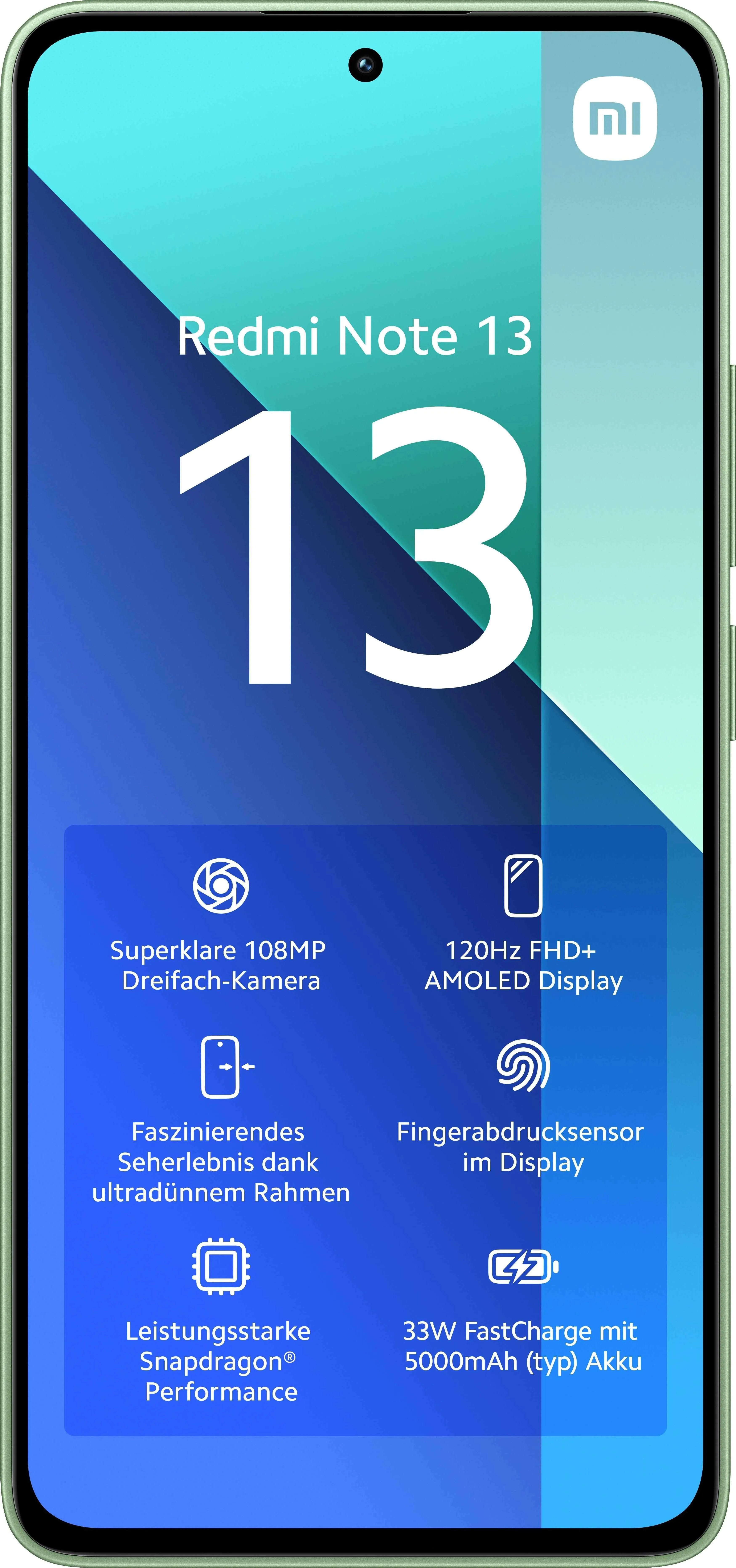 Xiaomi Redmi Note 13 128/6GB Android - mobile phone, Mint