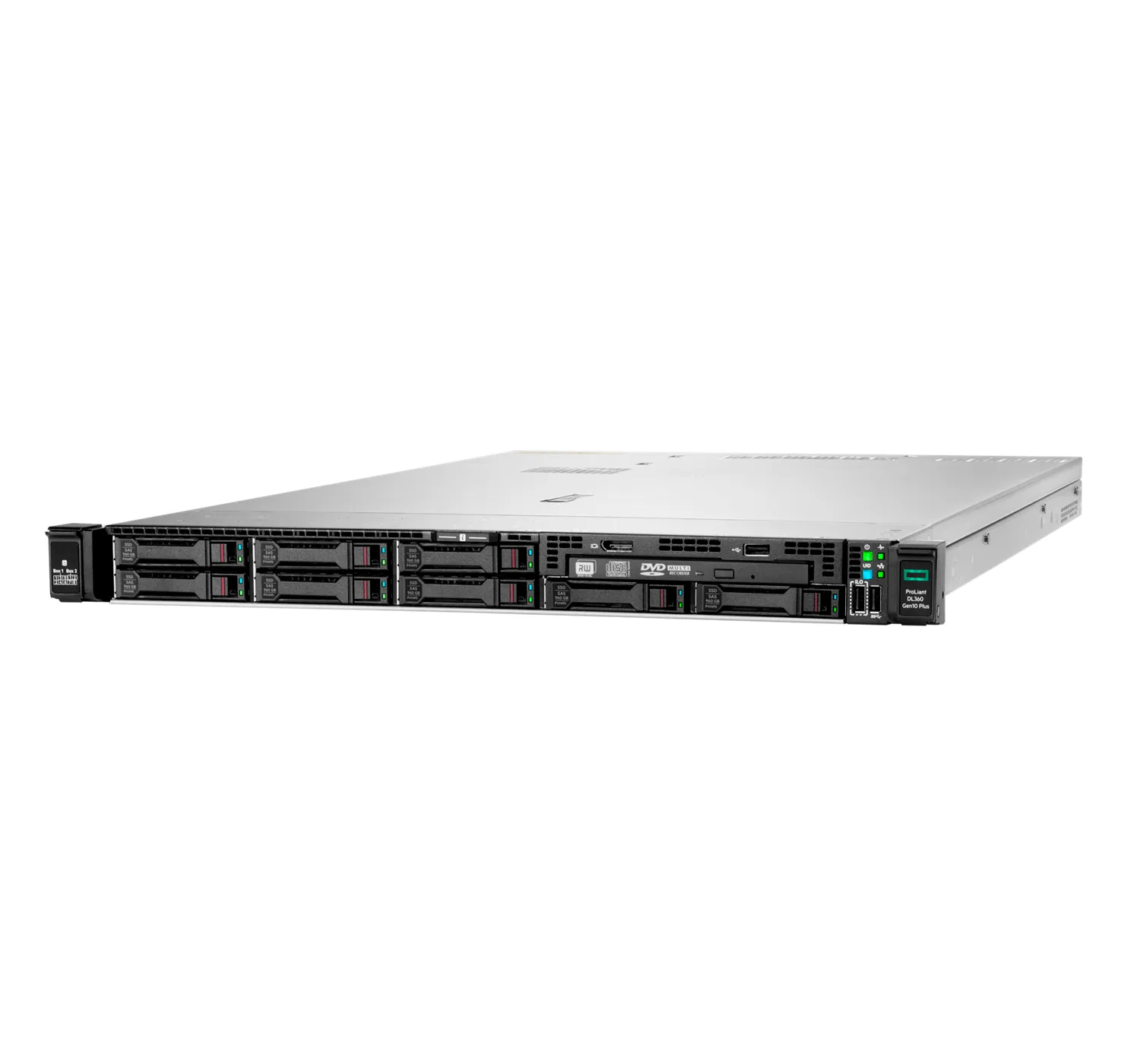 HPE ProLiant DL360 Gen10 Plus Intel Xeon Silver 4310 2.1GHz 12-core 1P 32GB-R MR416i-a NC 8SFF 800W PS EU Server