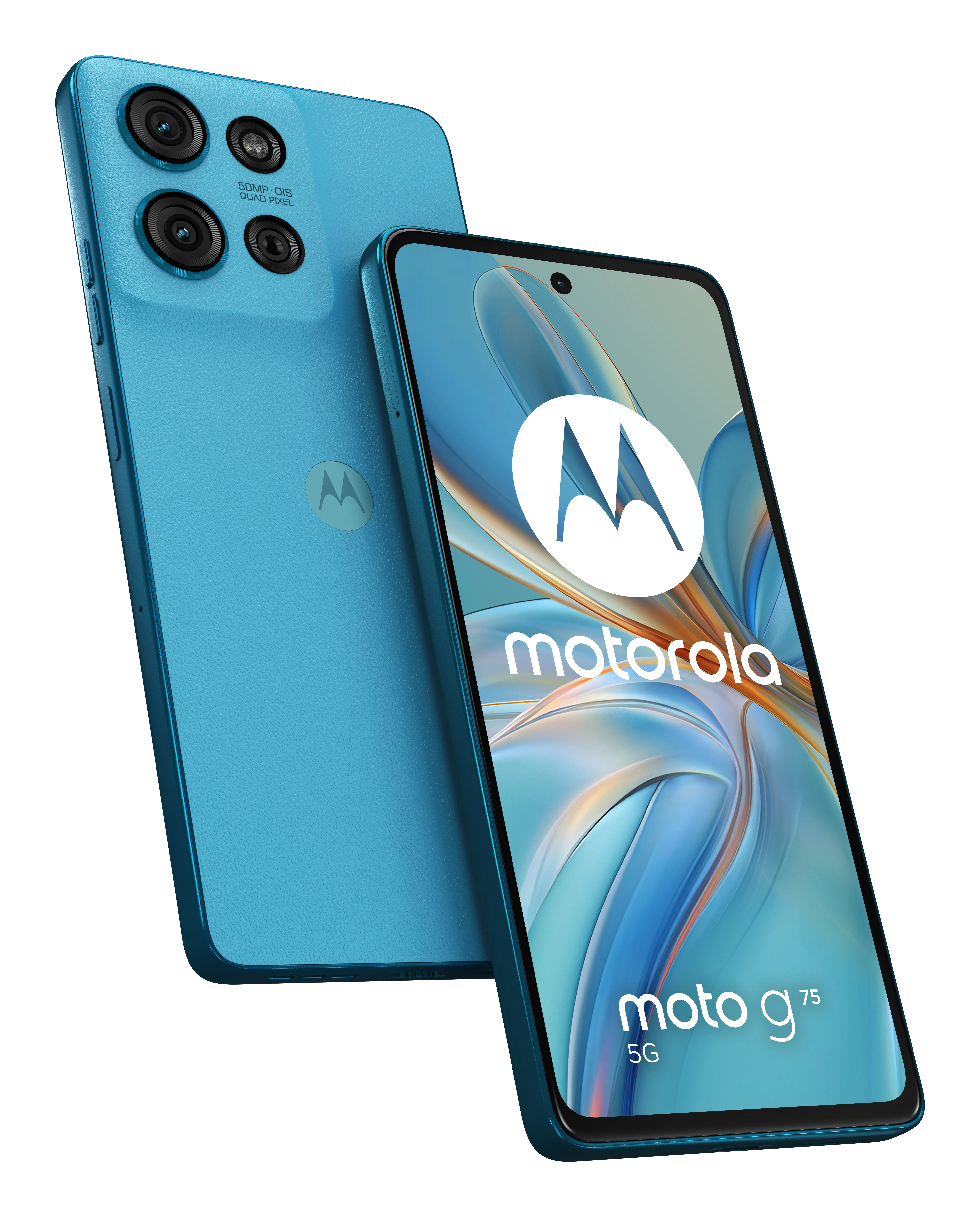 Motorola Moto G75 5G 256/8GB Android - mobile phone, Aqua Blue