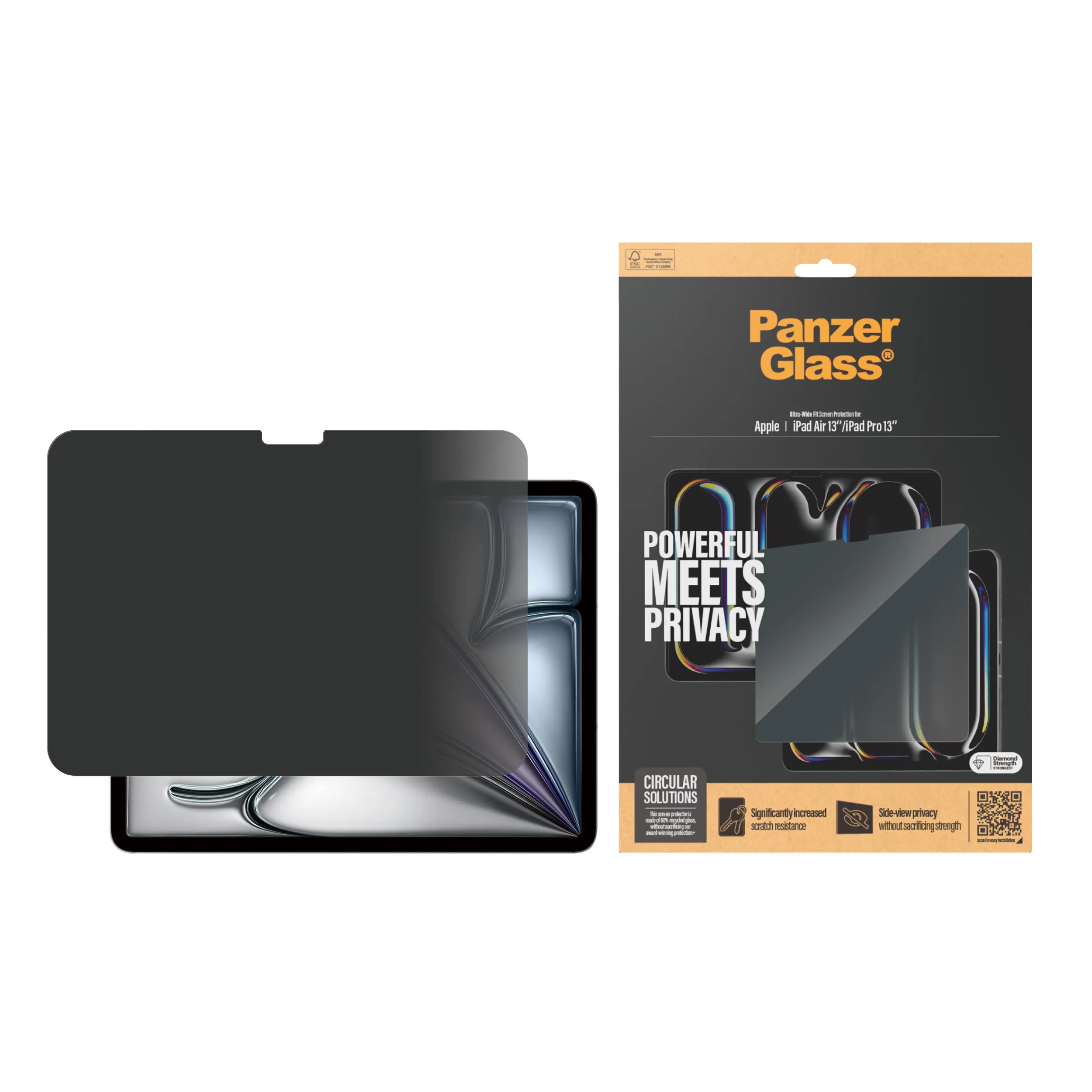 PG Privacy Screen Protector iPad Air 13'' iPad Pro 13'' UWF PG Privacy Screen Protector iPad Air 13'' iPad Pro 13'' UWF