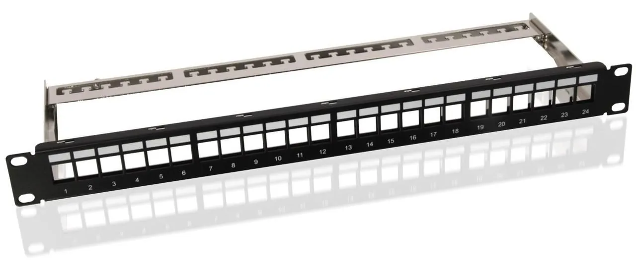 CAT6 24 port 19" Patch Panel,