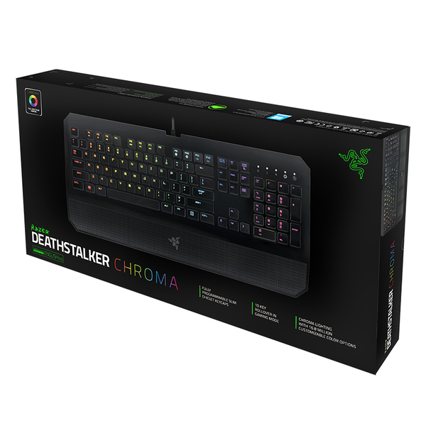 RAZER DeathStalker Chroma Bakgrundsbelyst Speltangentbord