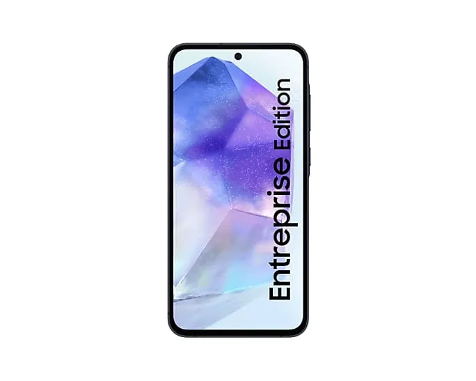 Samsung Galaxy A55 5G Entreprise Edition 128 Gt/8 Gt -Android-puhelin, Musta