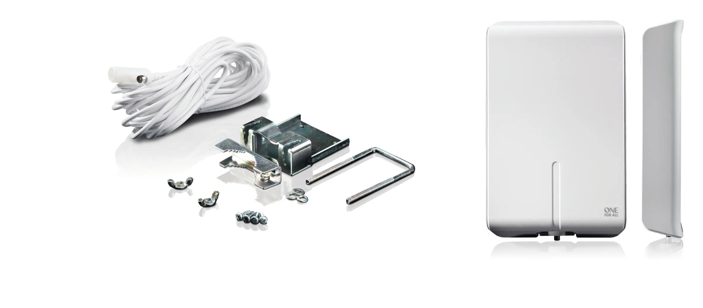 44 dB, White Outdoor Antenna