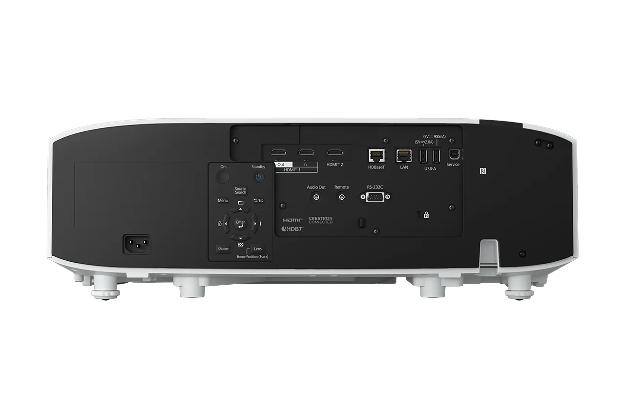 EPSON EB-PQ2008W 3LCD 4K UHD 8000 ANSI lm Laser Projector, White