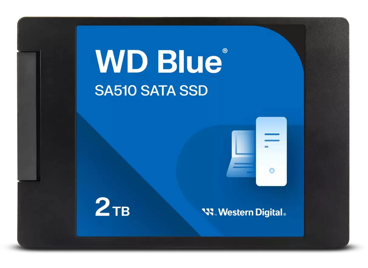 WD Blue SA510 2 TB, SATA III, 2.5" - SSD