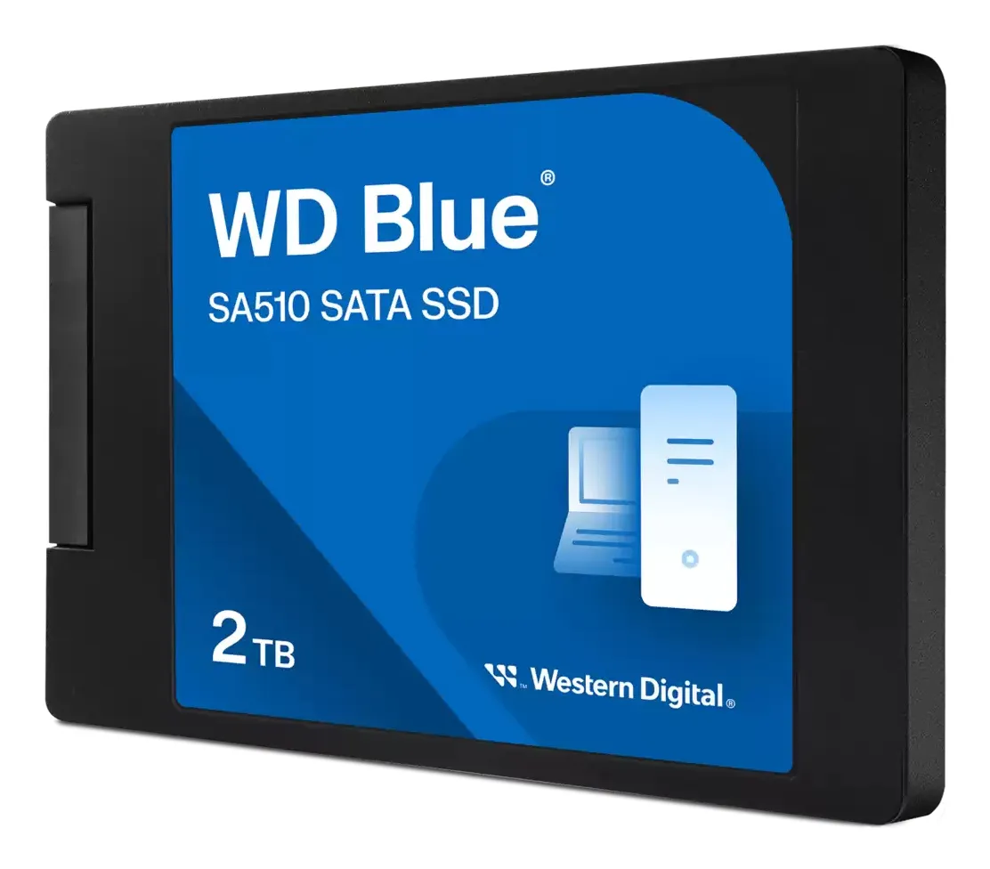 WD Blue SA510 2 TB, SATA III, 2.5" - SSD