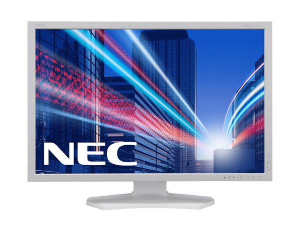 NEC 24" MultiSync PA242W-SV2, WUXGA, AH-IPS - monitor, White
