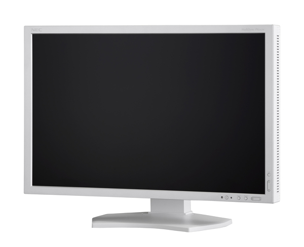 NEC 24" MultiSync PA242W-SV2, WUXGA, AH-IPS -n&auml;ytt&ouml;, Valkoinen