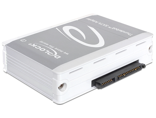 DeLOCK Thunderbolt - SATA sovitin, SATA 22-pin na,TB na, va