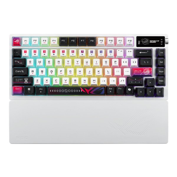 Asus ROG Azoth X ROG NX V2 - tr&aring;dl&ouml;s speltangentbord