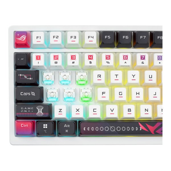 Asus ROG Azoth X ROG NX V2 - tr&aring;dl&ouml;s speltangentbord