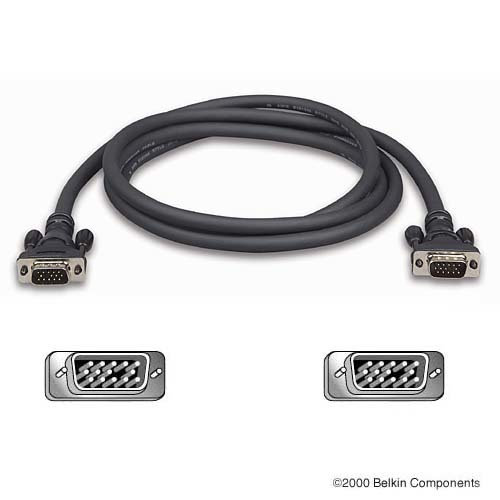 Belkin PRO Series High Integrity - VGA kaapeli - HD-15 (uros) to HD-15 (uros) - 5 m