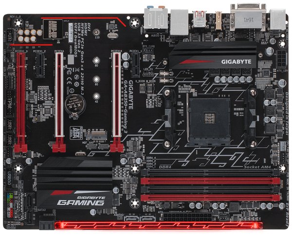 Gigabyte AB350-Gaming, ATX motherboard