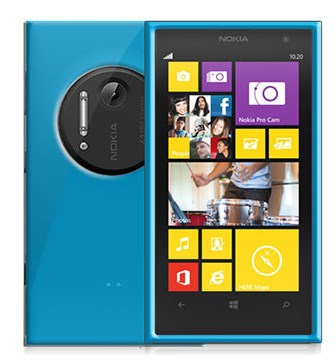 Celly GELSKIN Lumia 1020 sininen suojakotelo