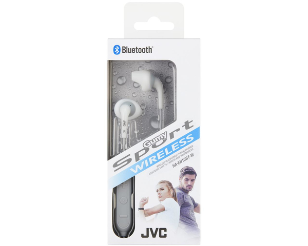 JVC H&ouml;rlur EN10BT Gumy Sport In-Ear Tr&aring;dl&ouml;s Mic Vit