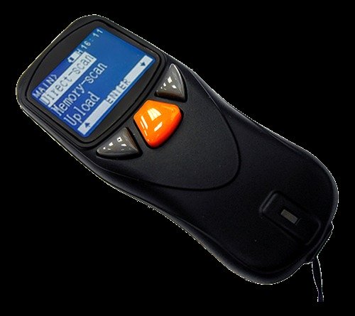 Liikuteltava viivakoodinlukija, Bluetooth, 1D, iOS/Android, USB, musta