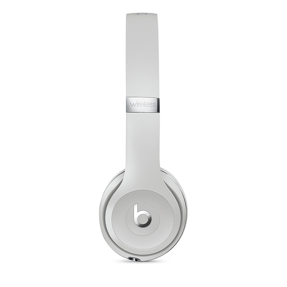 BEATS SOLO3 WIRELESS HEADPHONES - SATIN SILVER