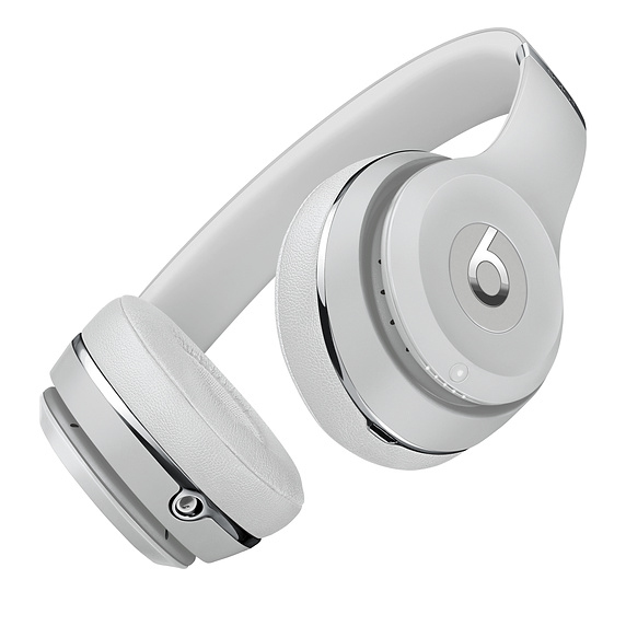 BEATS SOLO3 WIRELESS HEADPHONES - SATIN SILVER