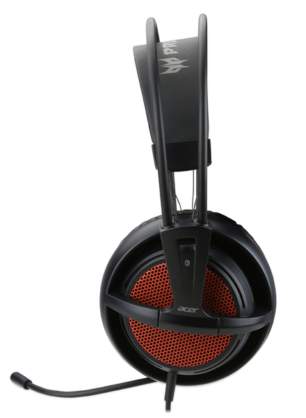 Acer Predator - Pelikuulokkeet, musta