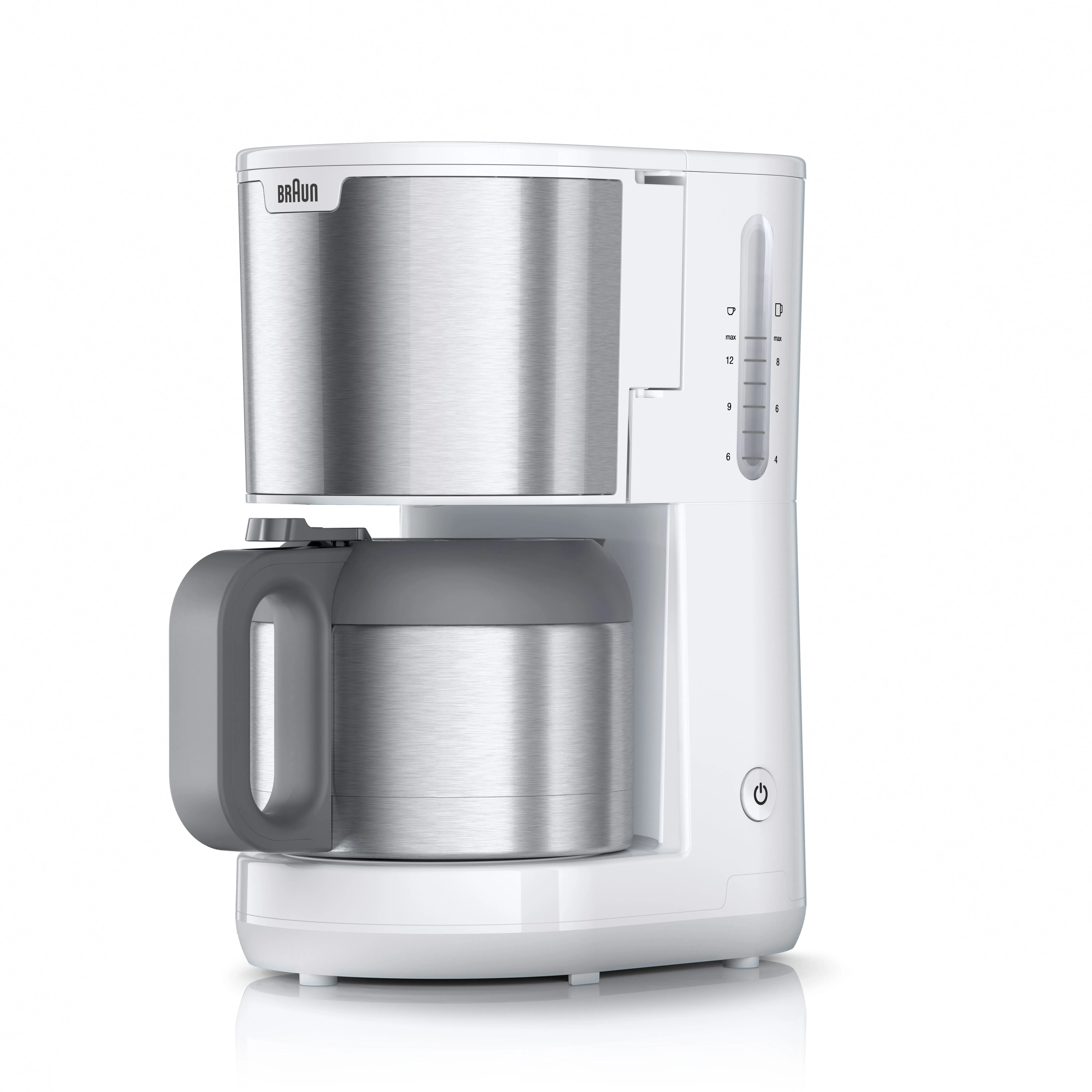 Braun PurShine KF 1505 -kahvinkeitin, Valkoinen