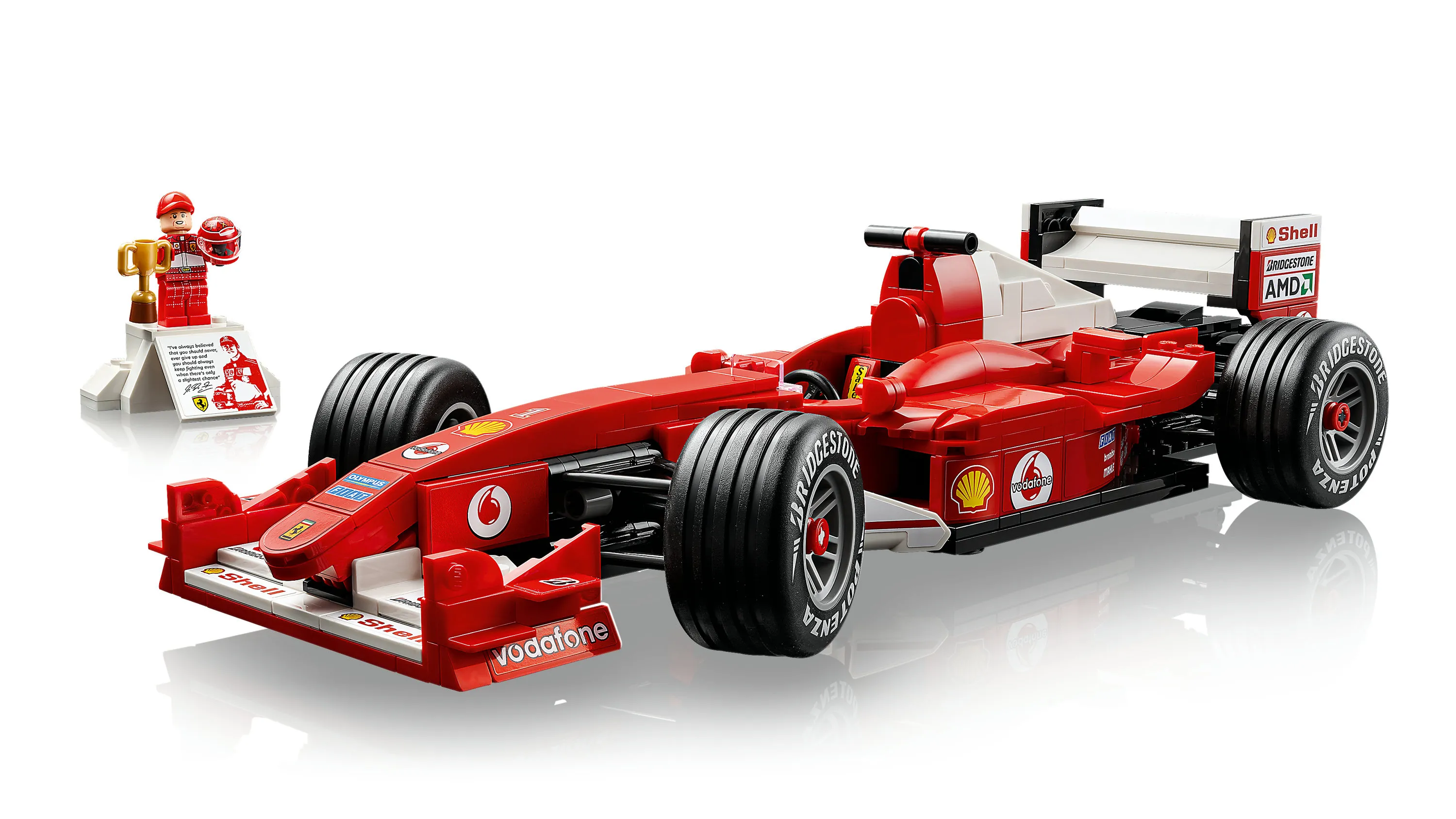 LEGO Icons Ferrari F2004 ja Michael Schumacher 11375