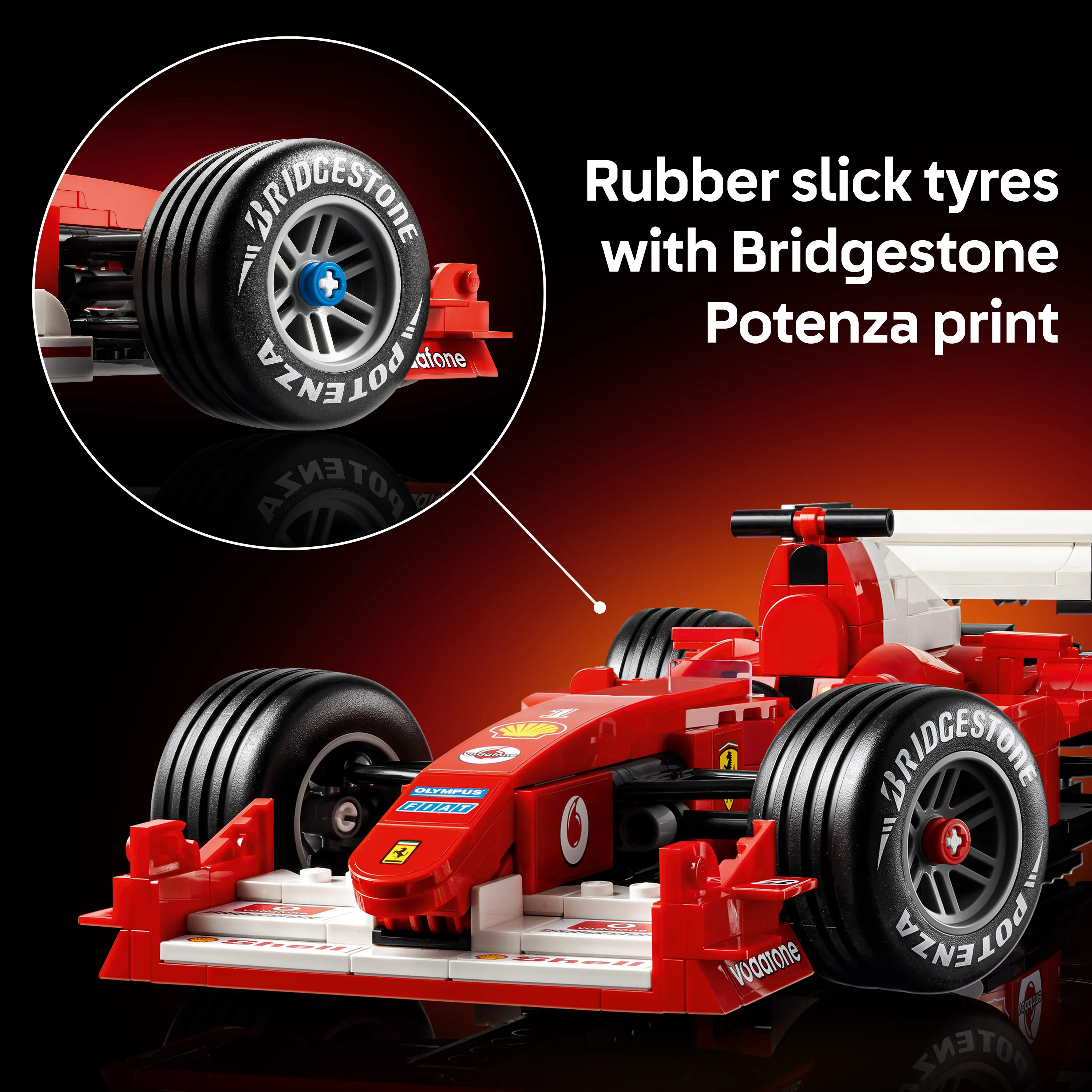 LEGO Icons Ferrari F2004 ja Michael Schumacher 11375