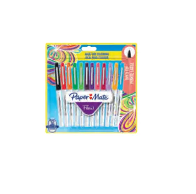 Papermate Flair Bold 12-Blister Ass.colors