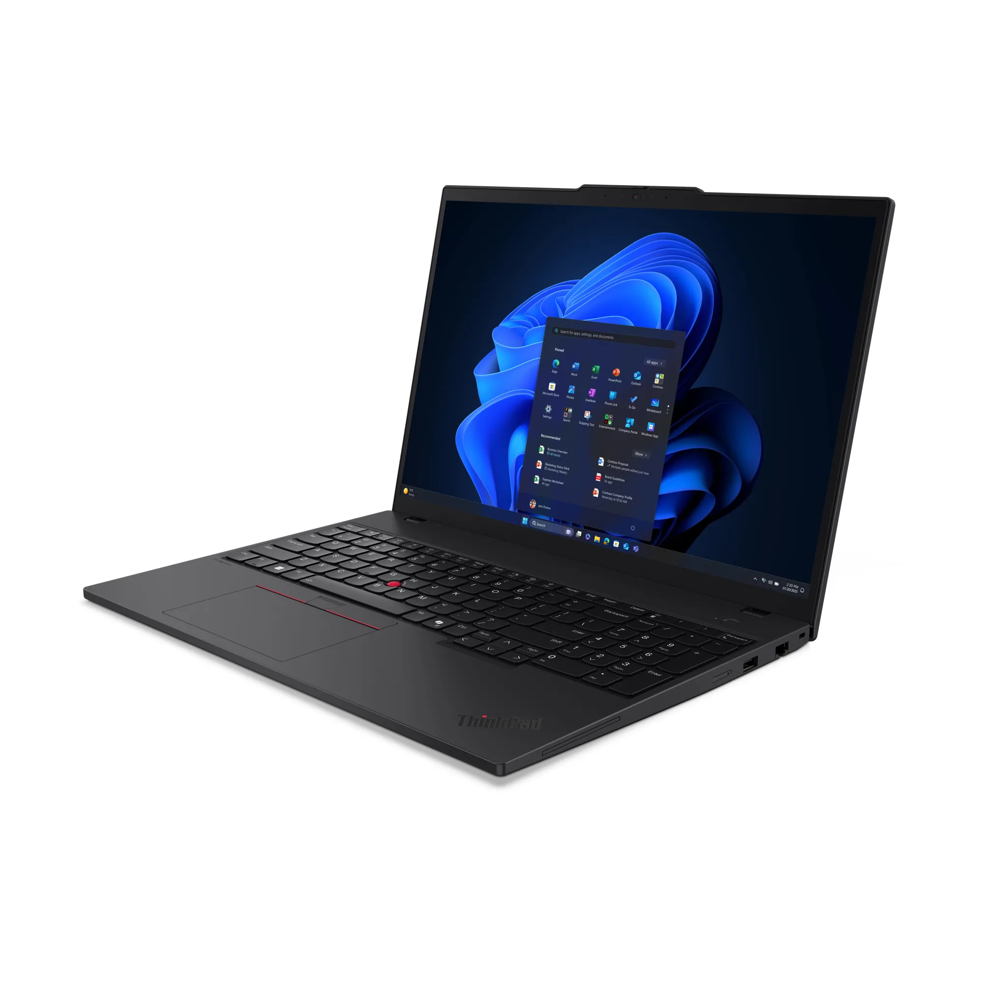 Lenovo ThinkPad T16 Gen 4 (Intel) 16" 225U, 16GB, 512GB SSD, Win 11 Pro - notebook, Black