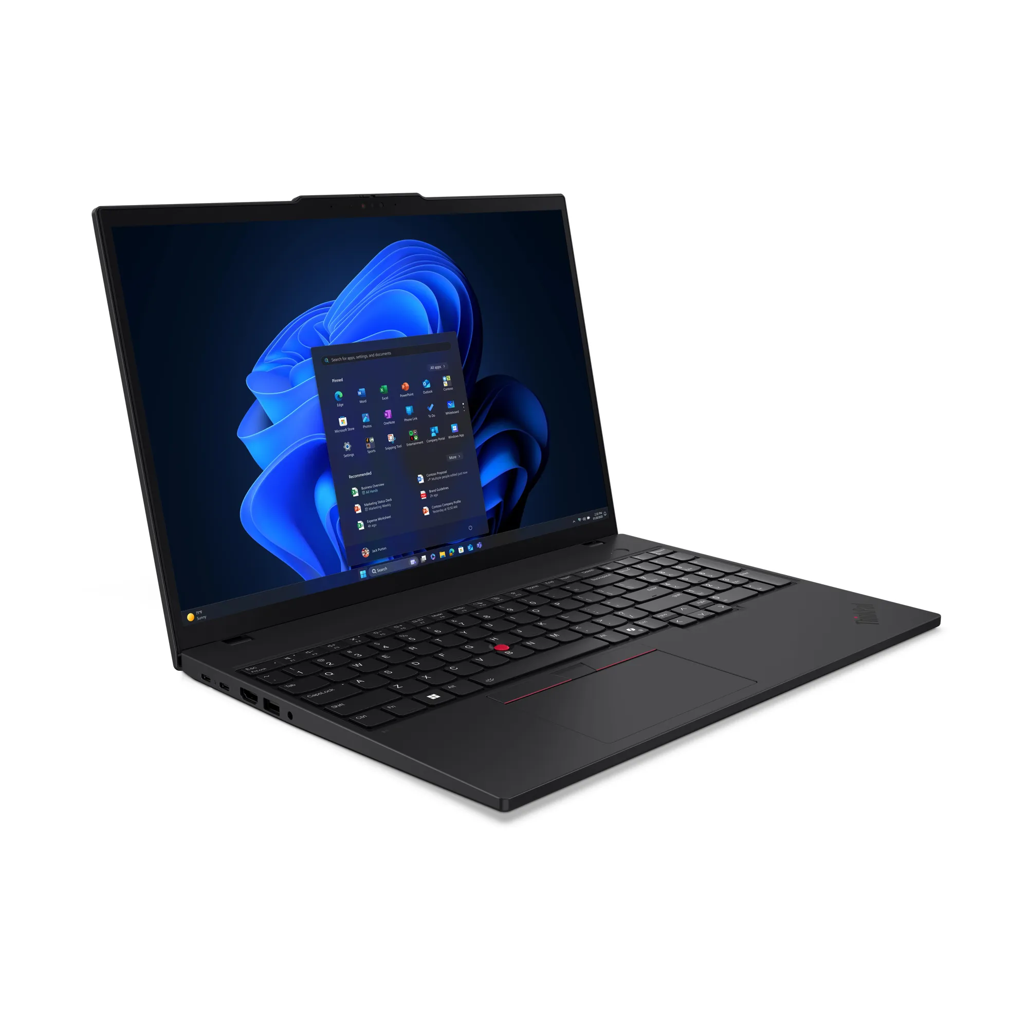 Lenovo ThinkPad T16 Gen 4 (Intel) 16" 225U, 16GB, 512GB SSD, Win 11 Pro - notebook, Black