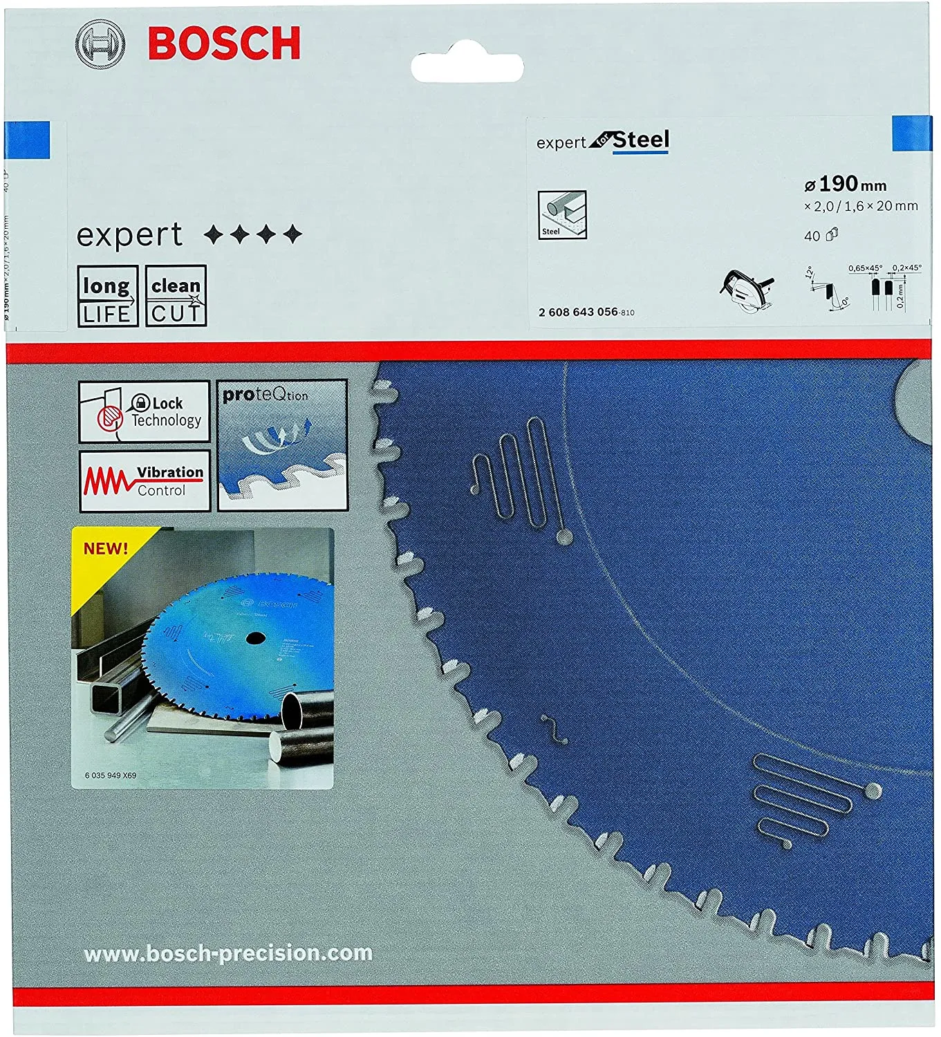 Bosch Expert for Steel Rundsavsklinge