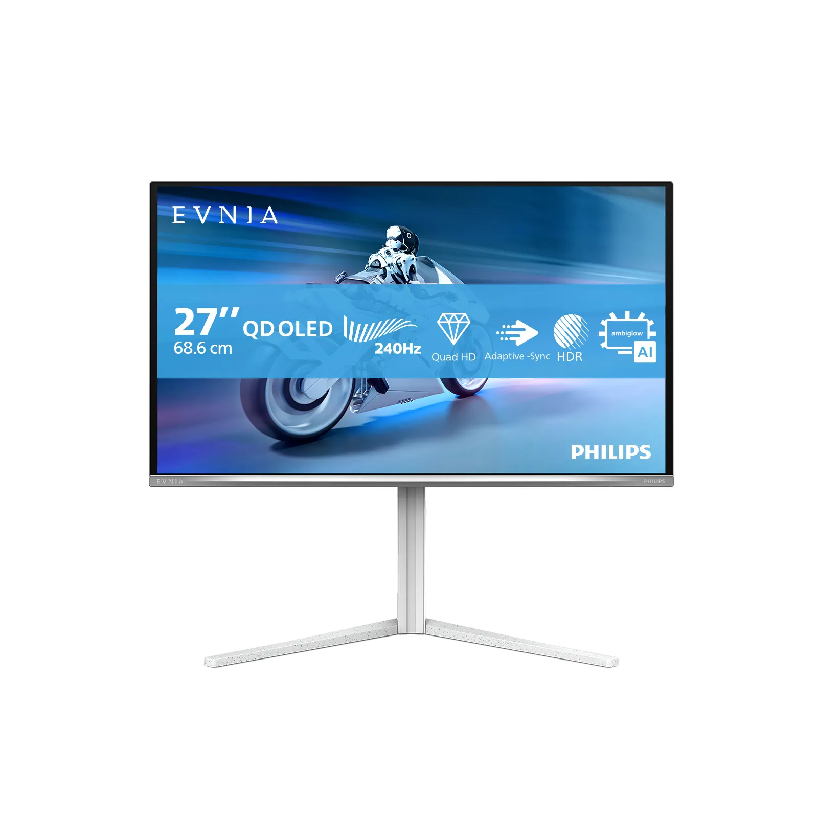 Philips Evnia 27M2N6501L/00 27" QHD, QD-OLED gamingsk&auml;rm