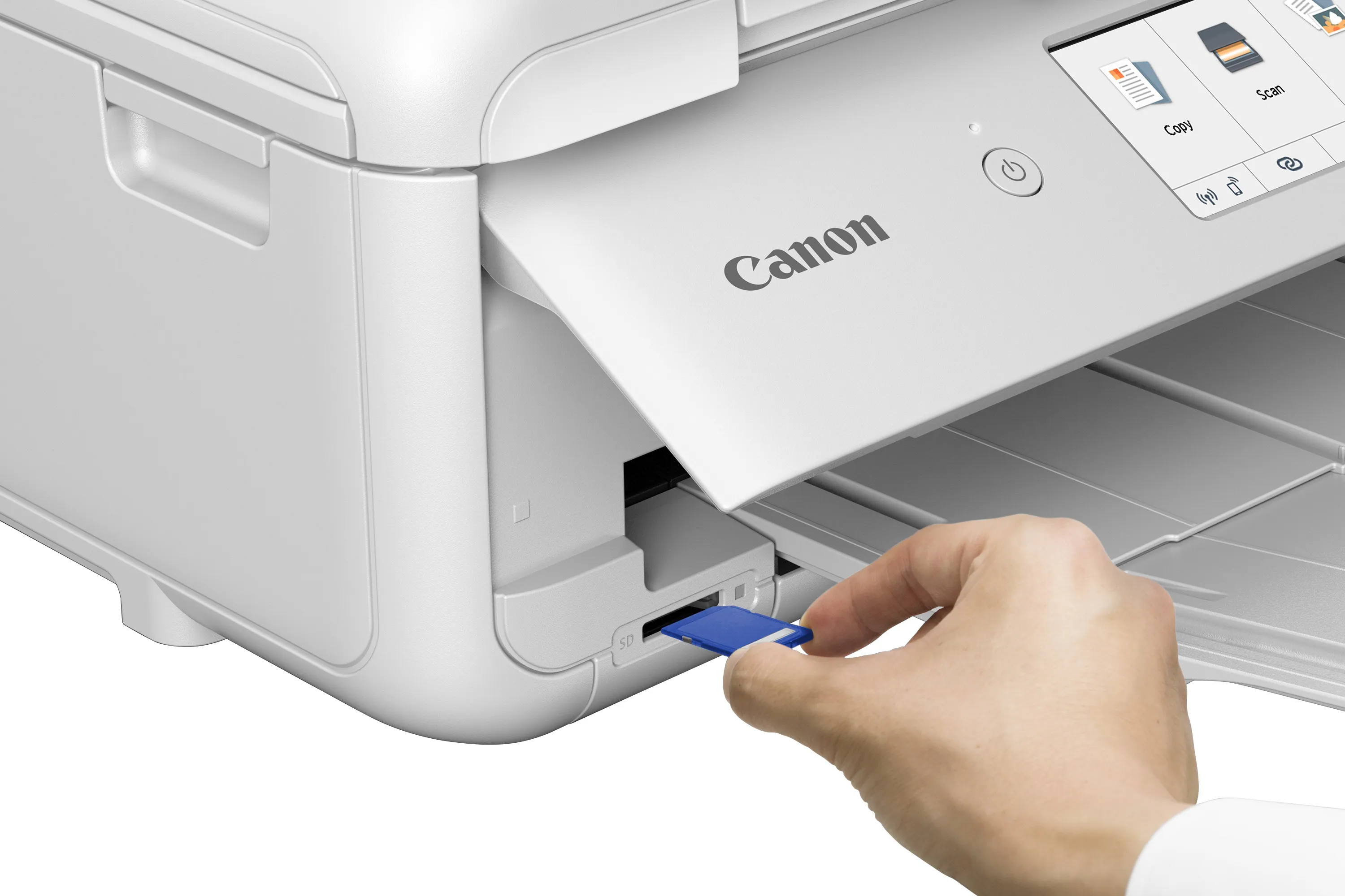 CANON PIXMA TS9551Ca Inkjet Multifunction Printer 8ppm White A3