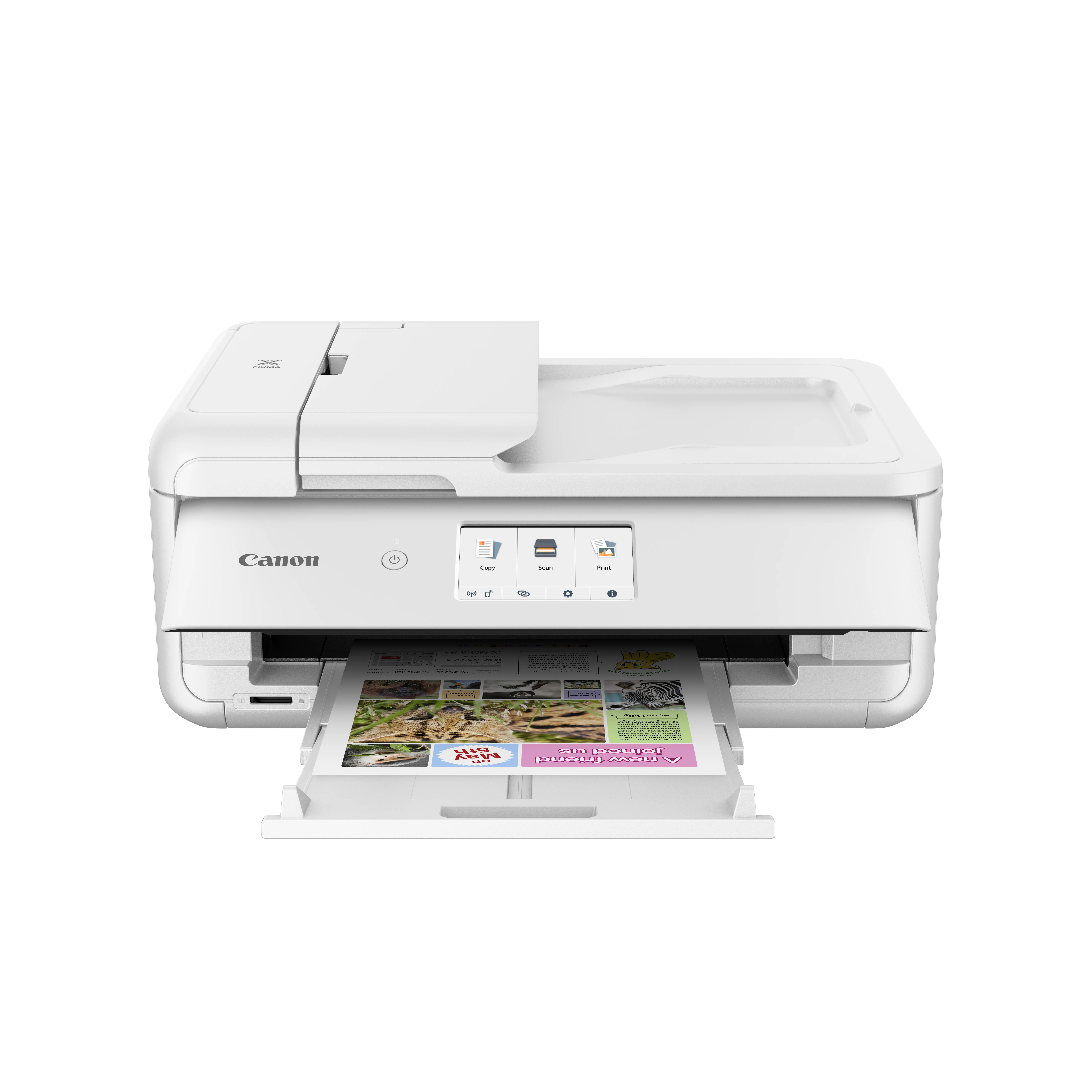 CANON PIXMA TS9551Ca Inkjet Multifunction Printer 8ppm White A3