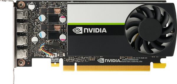 NVIDIA T600 4GB GDDR6 4mDP GFX