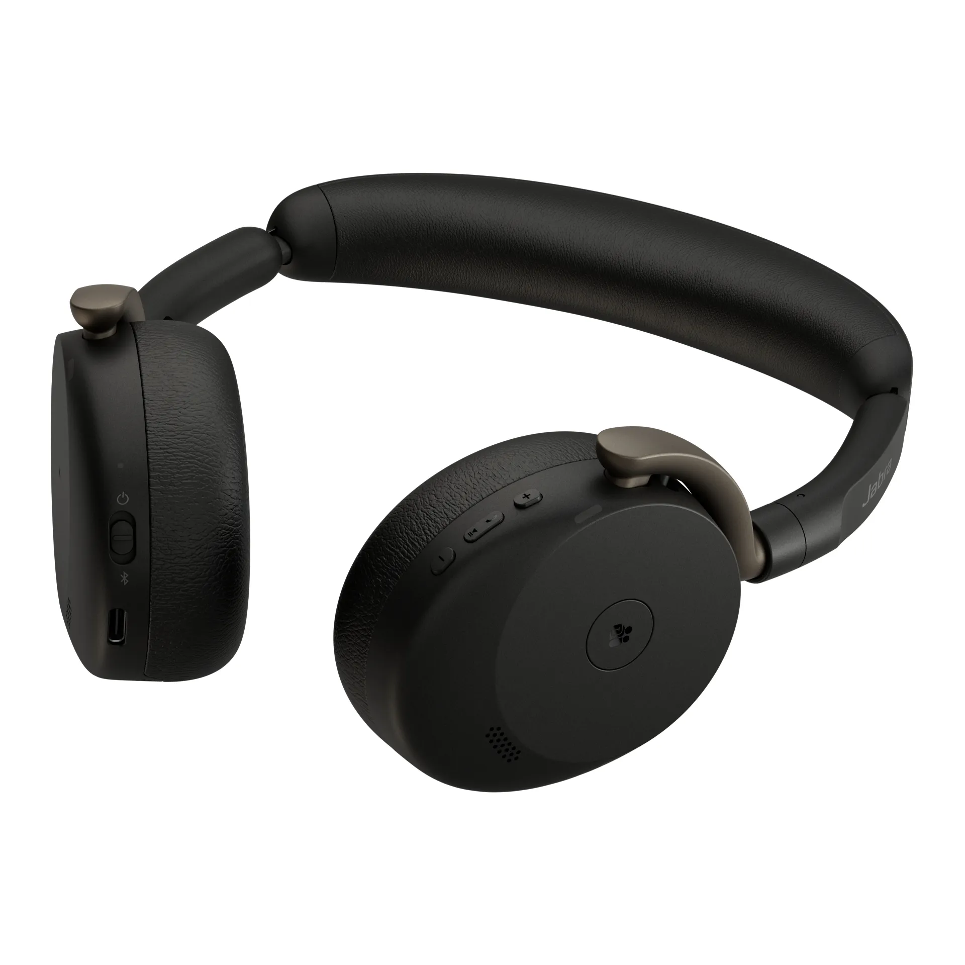 Jabra Evolve3 65 Flex MS Link390c -langaton stereokuulokemikrofoni + USB-C-sovitin, musta