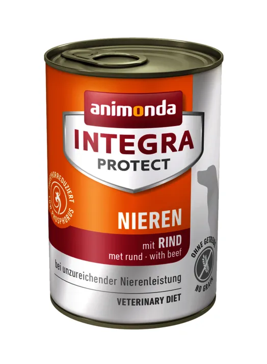 Animonda Integra Protect Renal Beef, Wet food for dogs, Adult, 400g