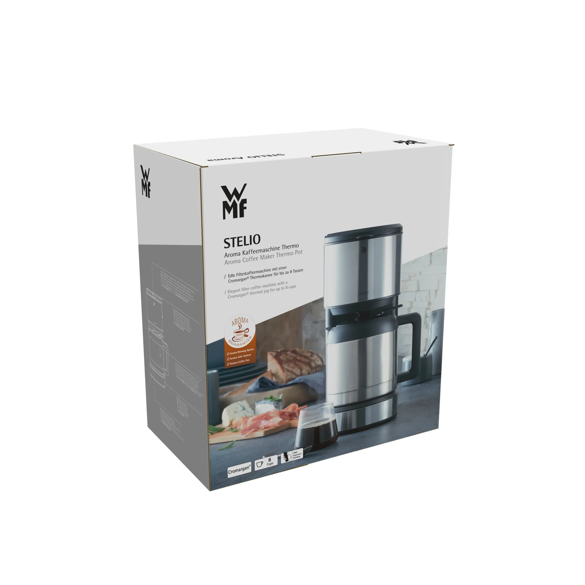 WMF STELIO Aroma Coffee machine Cromargan