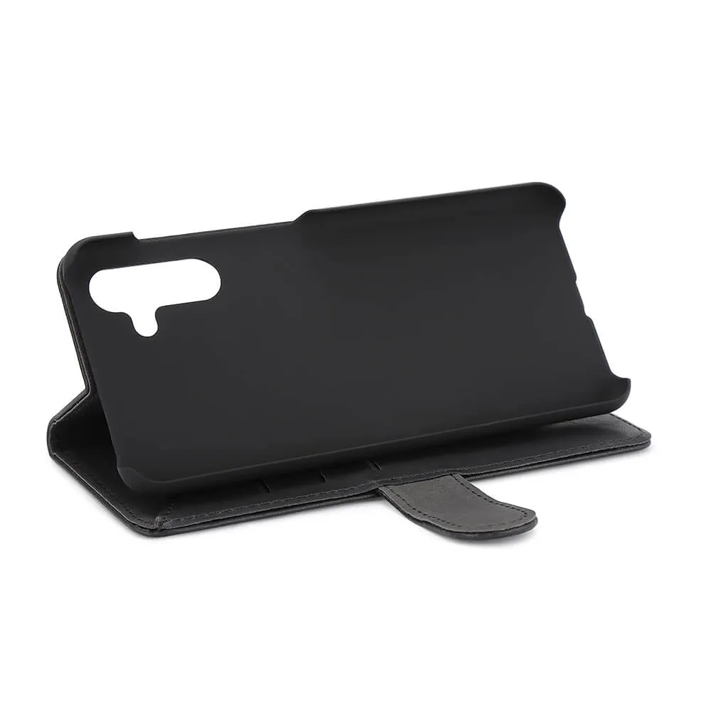 GEAR Wallet, Galaxy A13 - 2-in-1 Wallet Case, Black
