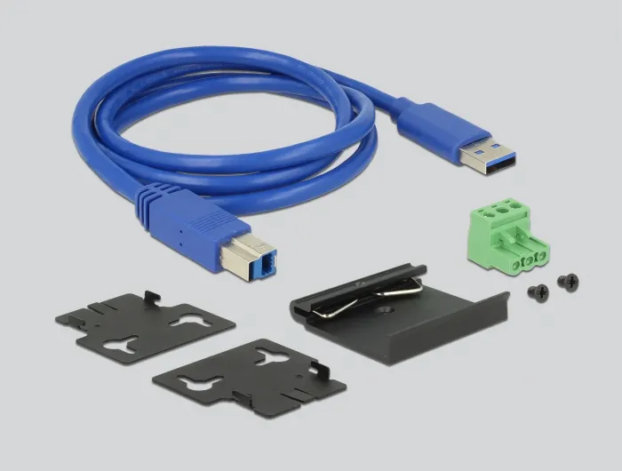 External Industry Hub 10xUSB 3.0 Type-A with 20kV ESD protection