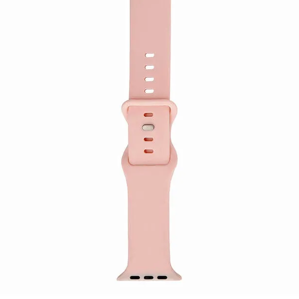 GEAR Klockarmband Silikon ROSA Apple Watch 42/44/45mm