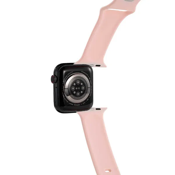 GEAR Klockarmband Silikon ROSA Apple Watch 42/44/45mm