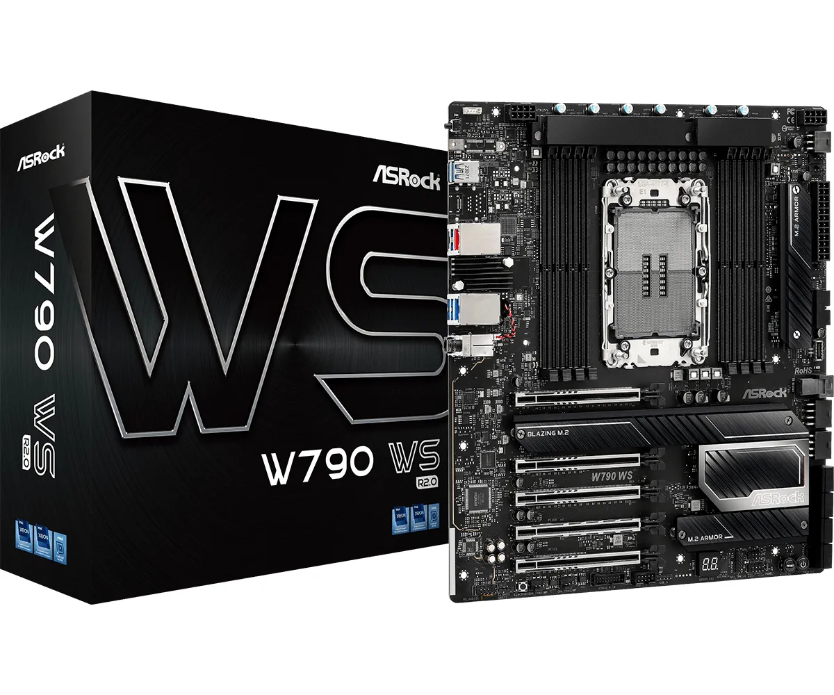 ASRock W790 WS R2.0 LGA4677 E-ATX moderkort