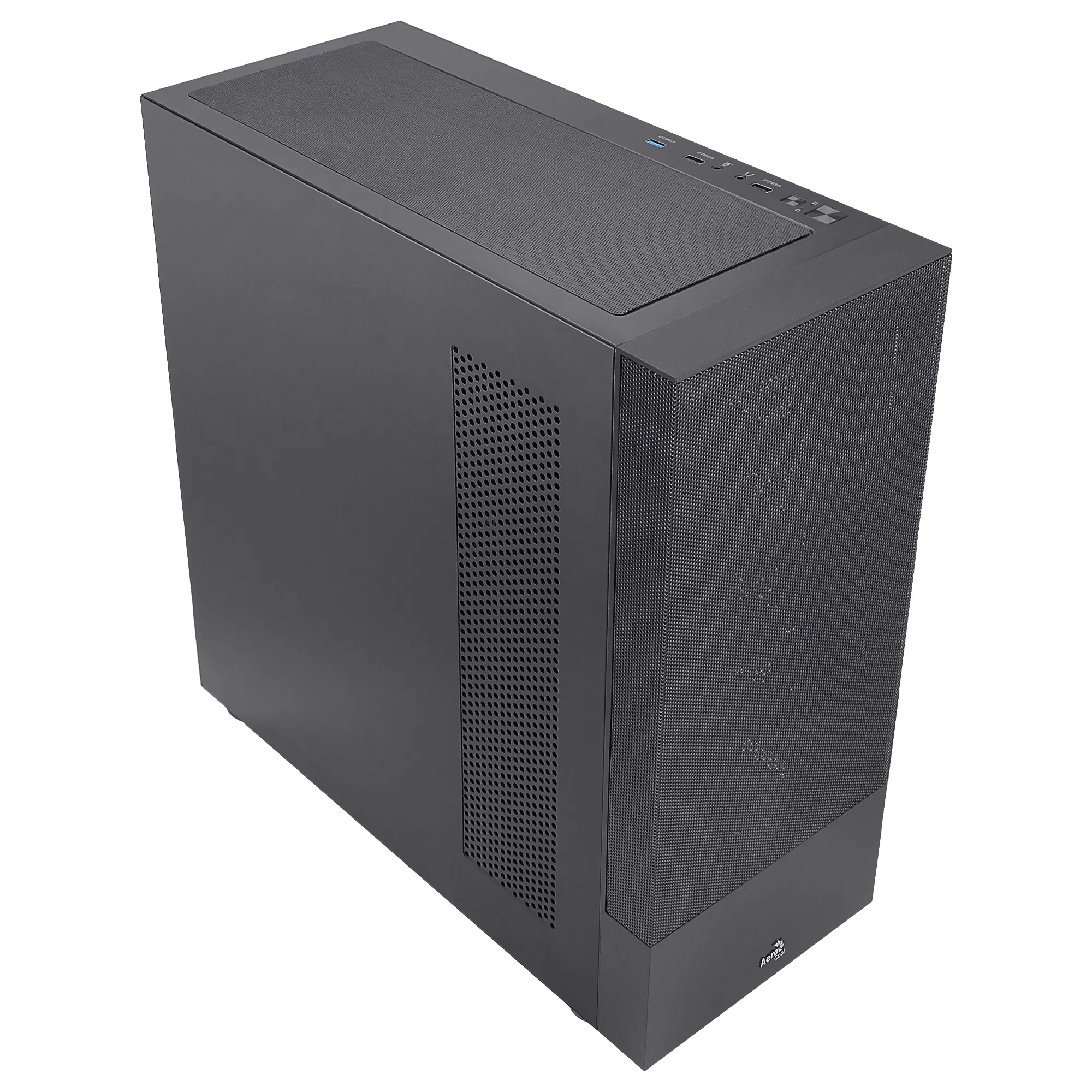 Cipherbkv1 Pc Atx Case Vertical Mount Gpu Front Mesh