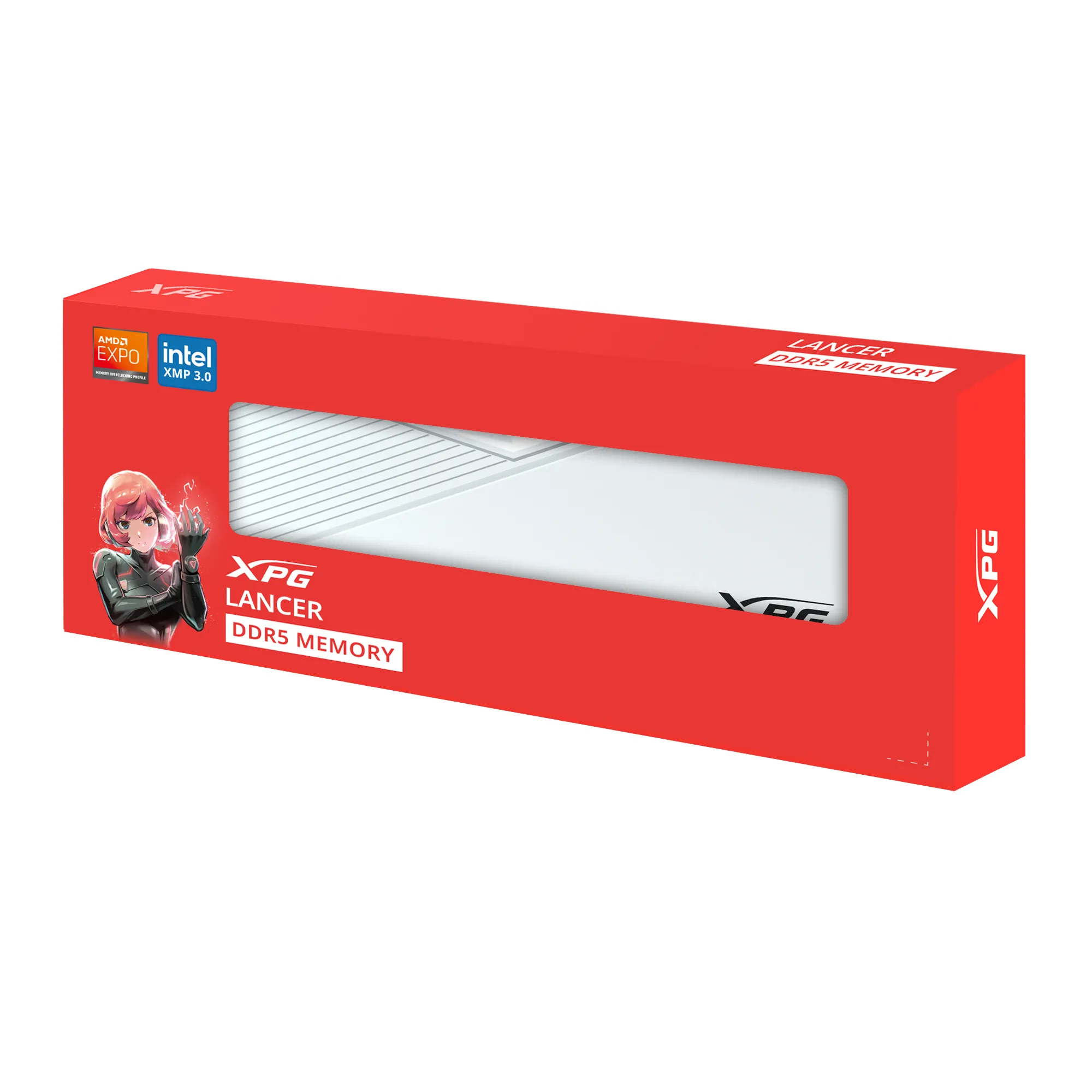 ADATA LANCER BLADE 32 Gt32 Gt (1 x 32 Gt) DDR5 6000 MHz, 30 -muisti, Valkoinen