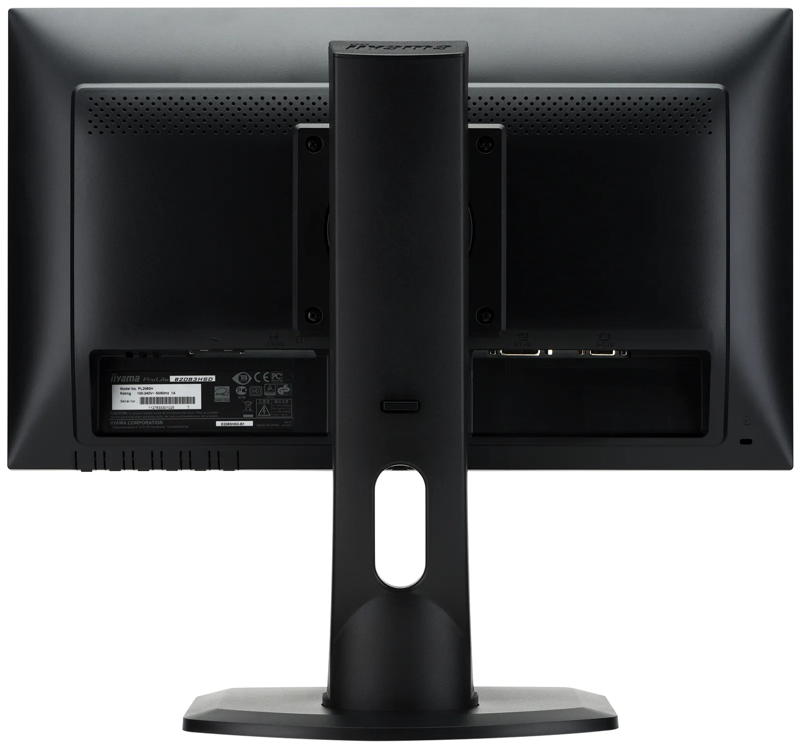 Iiyama 19.5" ProLite B2083HSD-B1, 1600x900px, TN -n&auml;ytt&ouml;