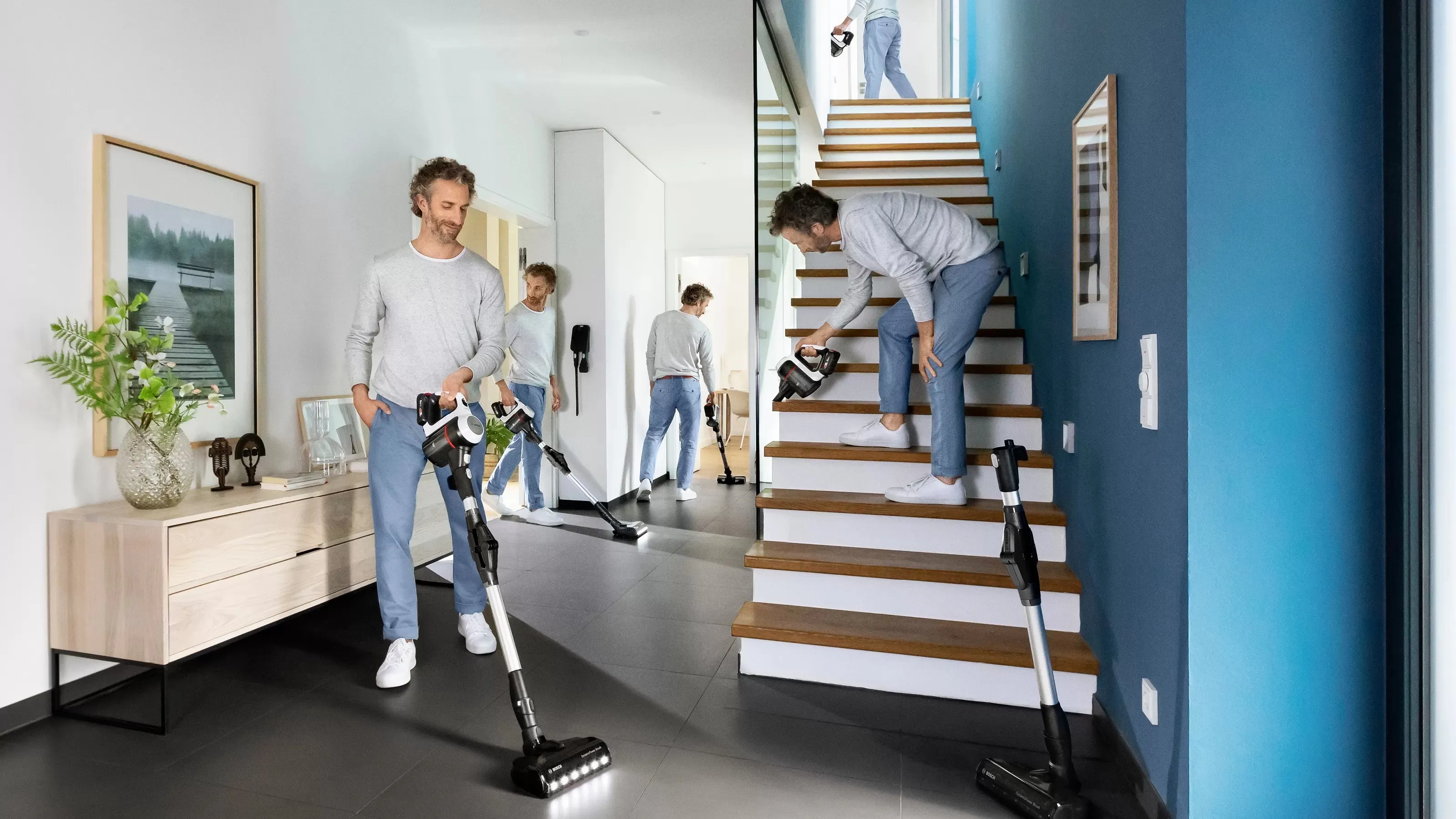 Bosch Unlimited Serie 7 BCS711XXL Cordless Stick vacuum cleaner, White Bosch Unlimited Serie 7 BCS711XXL Cordless Stick vacuum cleaner, White