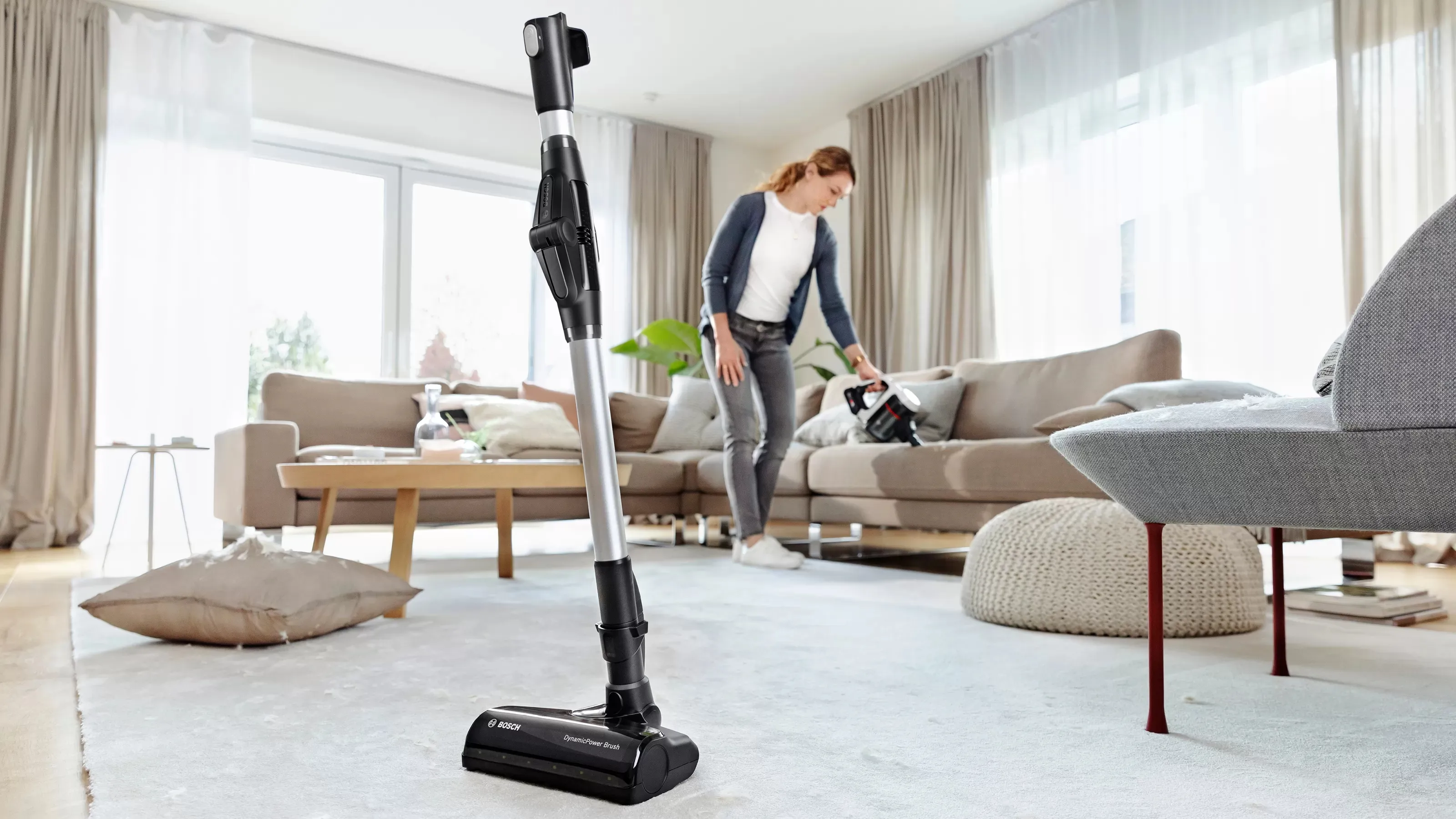 Bosch Unlimited Serie 7 BCS711XXL Cordless Stick vacuum cleaner, White Bosch Unlimited Serie 7 BCS711XXL Cordless Stick vacuum cleaner, White