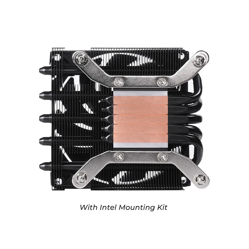 Chieftec CAC-S92PWM-LP45, 92 mm Low-profile CPU Cooler, Black