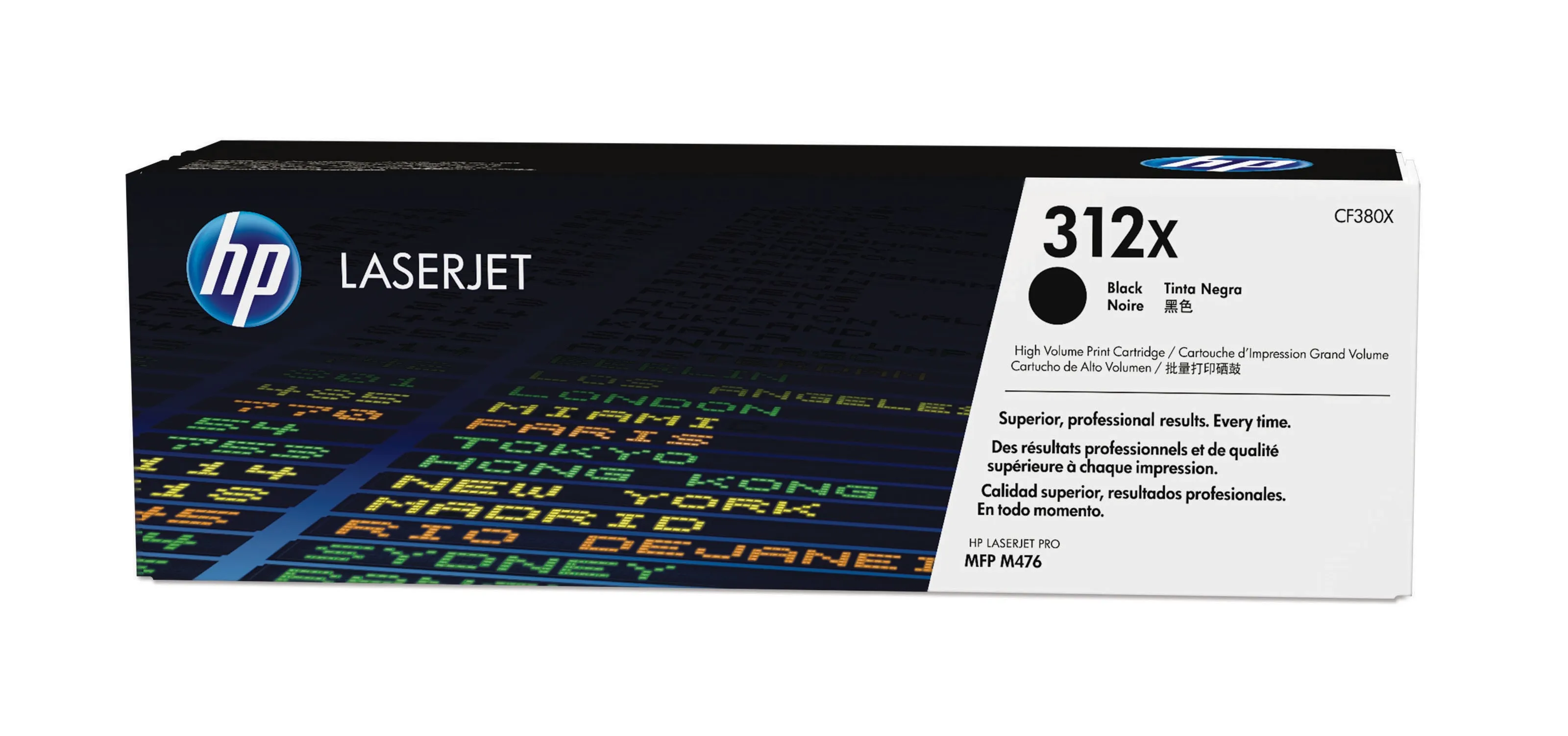 HP 312X Black Toner LaserJet Pro 400 color MFP M476 4400 pages